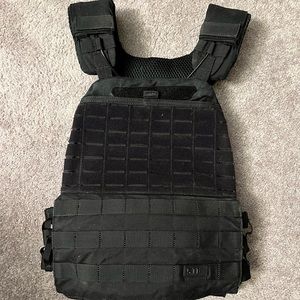 5.11 TacTec Plate Carrier Vest with two 8.75lb plate inserts.